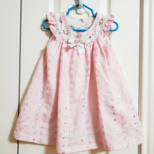 Bonnie baby summer pink floral dress.. size